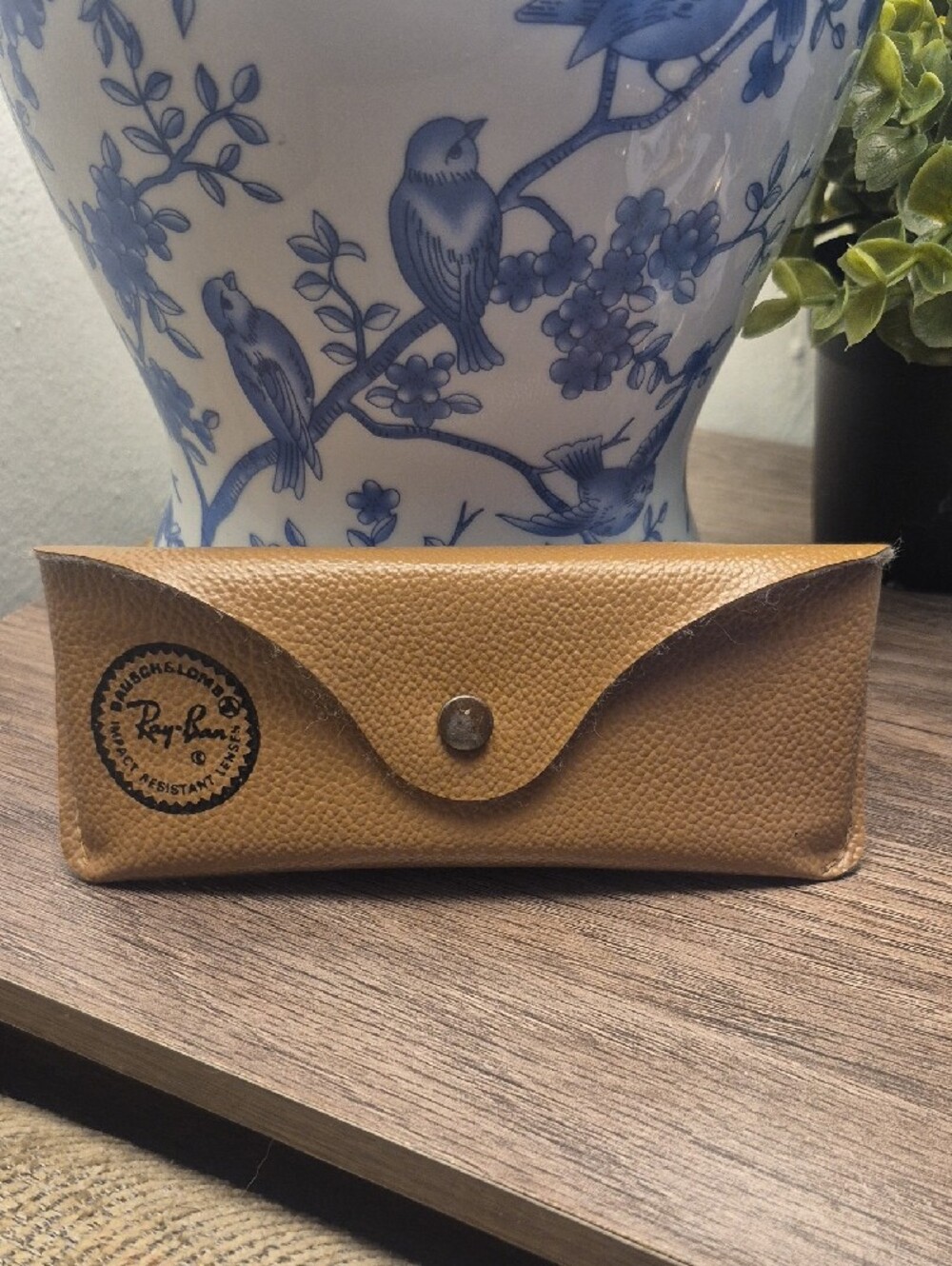 Vintage Ray-Ban Bausch & Lomb Sunglasses Eyeglass Case Only Brown RARE